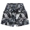 Print College Baggy Shorts