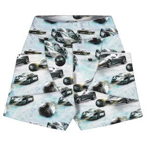 Print College Baggy Shorts