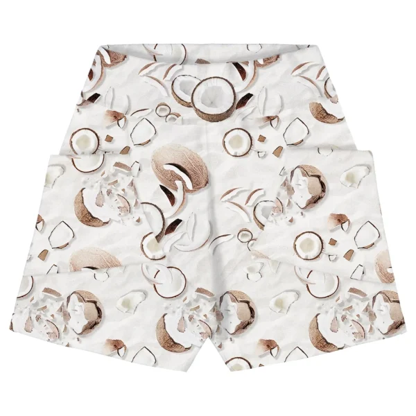 Print College Baggy Shorts