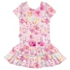 Print Frilla T-shirt Dress