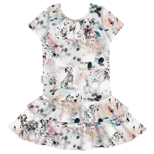 Print Frilla T-Shirt Dress