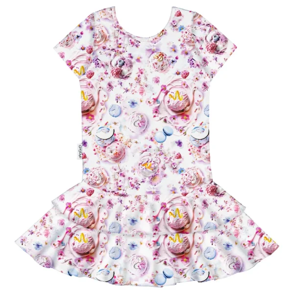 Print Frilla T-shirt Dress
