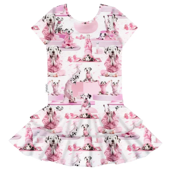 Print Frilla T-shirt Dress