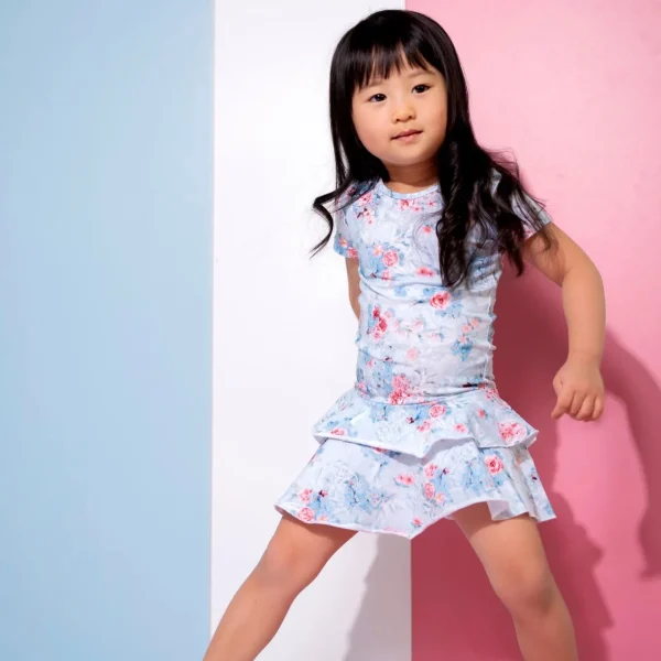Print Frilla T-Shirt Dress