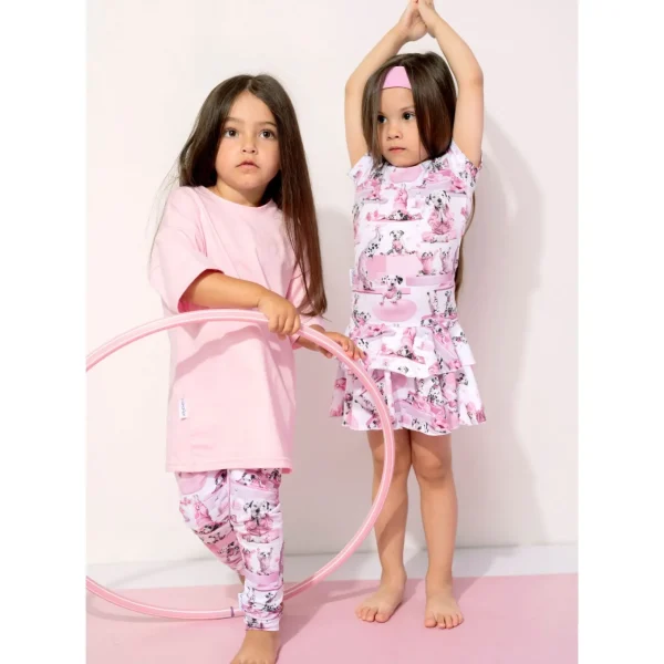 Print Frilla T-shirt Dress