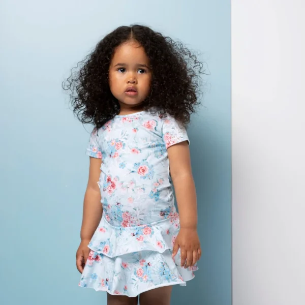 Print Frilla T-Shirt Dress