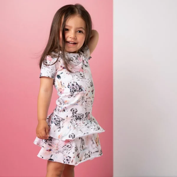 Print Frilla T-Shirt Dress