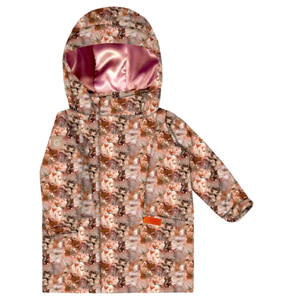 Print Midseason Parka