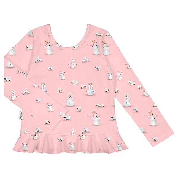 Print Pyjama Frilla Top
