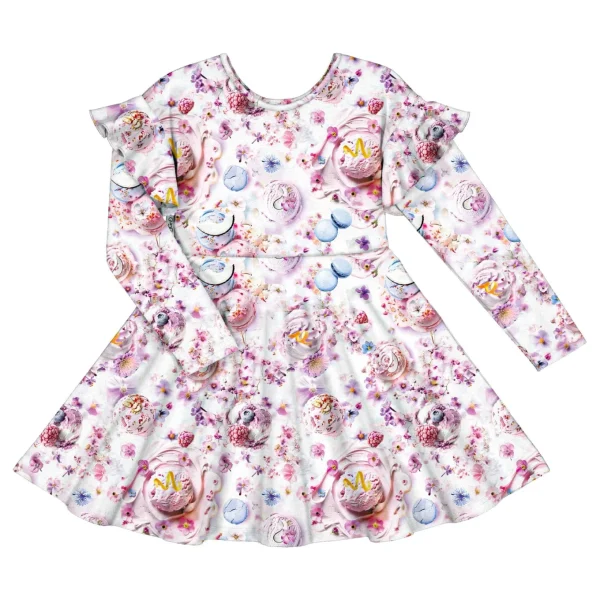 Print Smoc Dress