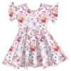 Print Smoc T-Shirt Dress