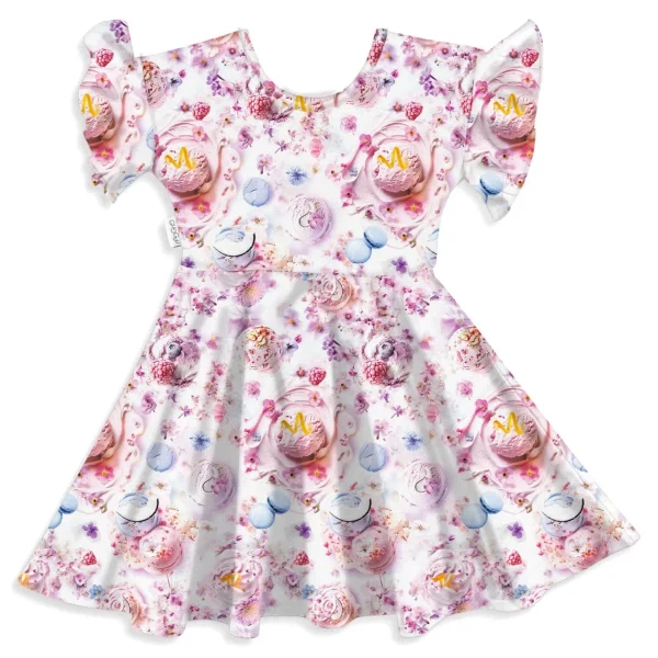Print Smoc T-Shirt Dress