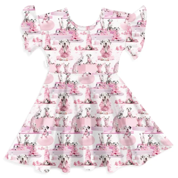 Print Smoc T-Shirt Dress