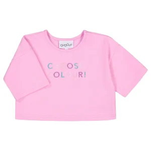 Slogan Cropped T-Shirt
