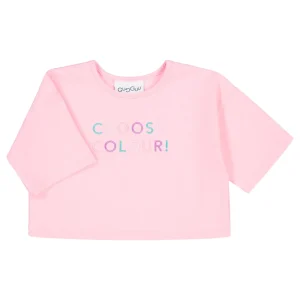 Slogan Cropped T-Shirt